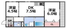 OrientCity勝山の間取り画像