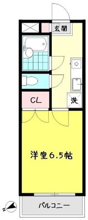 クラブコート・和光の間取り画像