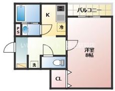 REGIA中庄の間取り画像