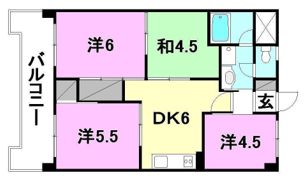 スカイピア保免の間取り画像