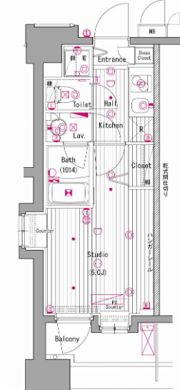 グランド・ガーラ横濱元町の間取り画像