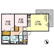 メゾン ド レーヴの間取り画像
