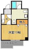 ボヌール三萩野の間取り画像