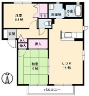 ハーブ上ヶ原 Ⅱの間取り画像