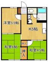 タウニィ熊西の間取り画像
