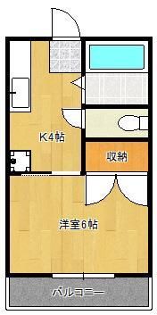 ロマネスクもりつねの間取り画像
