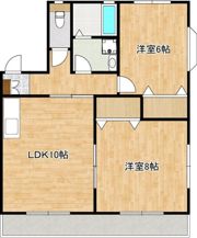 ハイツサンライズC棟の間取り画像