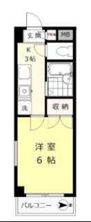 グランコート赤塚弐番館の間取り画像