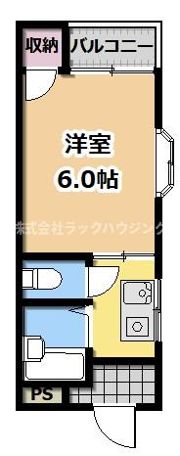 ロイヤルライフ八坂の間取り画像