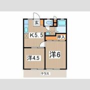 ビューハイムAの間取り画像