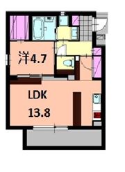 Sanaru Hills 1erの間取り画像