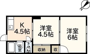 新納アパート（北）の間取り画像