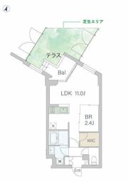 GranDuo駒沢10の間取り画像