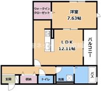 プティペルの間取り画像