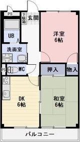 サニーコート川添の間取り画像