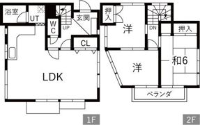 千種区光が丘のお家の間取り画像