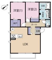 Grand Hill 清水 Ⅰの間取り画像