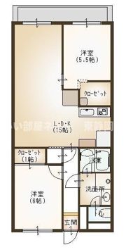 ローズガーデンの間取り画像