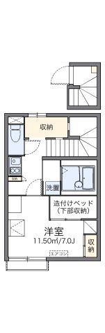 レオパレスシュガーハイムの間取り画像