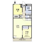 カーサ21の間取り画像