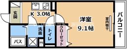 Bella vista 南草津の間取り画像