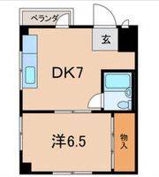 甲南レジデンスの間取り画像