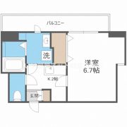 Uresidence新大阪の間取り画像
