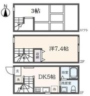 シャルムハイム羽根木の間取り画像
