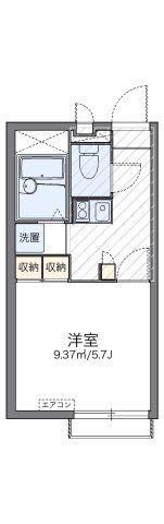 レオパレス御幸の間取り画像