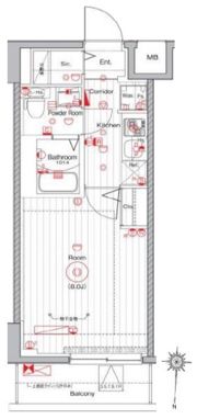 メイクスデザイン入谷Ⅱの間取り画像