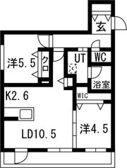 アルファグラン末広の間取り画像
