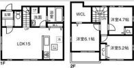 Land court 新瀬戸駅 Cの間取り画像