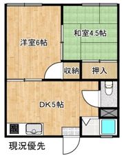 コーポくやの間取り画像