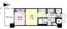 レフィシア箕面船場の間取り画像