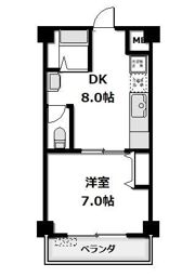 武蔵関パークマンションの間取り画像