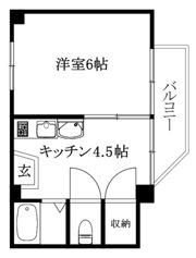 オックスフォードサーカス春日町別館の間取り画像