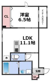 TRICERA Courtの間取り画像
