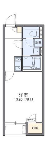 レオネクストコンフォール百々の間取り画像
