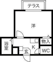 Belong枚方(旧 エンジェリック美喜)の間取り画像