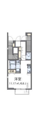 クレイノKEEP NEXTⅠの間取り画像