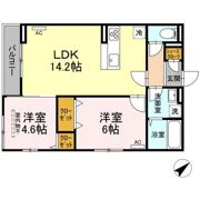 D-room沖野上Ⅱの間取り画像