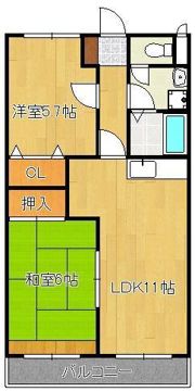 レイクランドIの間取り画像