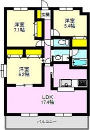 リジョンC棟の間取り画像