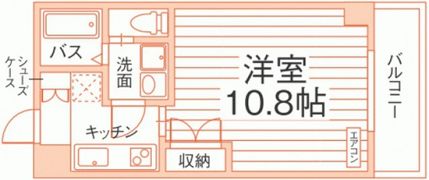 パティオ東古松の間取り画像