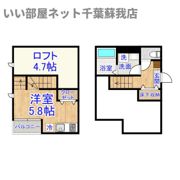 Grandtic Prime Villa M（グランティック プライム ヴィラ エム）の間取り画像