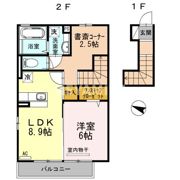 ウィット植松の間取り画像