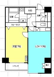 六行会マンションの間取り画像