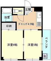 PALMIZIO東三国の間取り画像