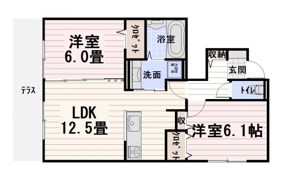 コンフォールヴィラの間取り画像