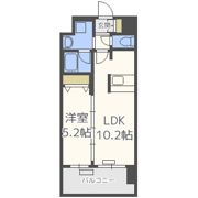 プレサンス松屋町駅前デュオの間取り画像